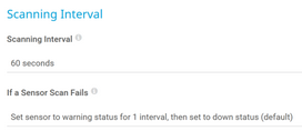 Scanning Interval